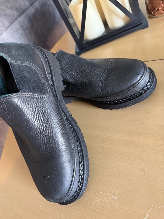 Georgia Giant Boot Company Women’s Leather Slip-On Work Shoes size 9.5